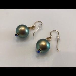 Crystal Swavroski Pearls- peacock pearl.